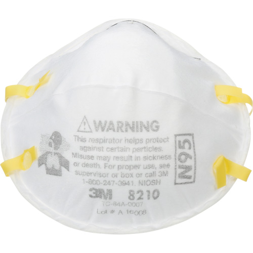 Respirateur contre les particules, N95, Certifi&eacute; NIOSH Oxymax Inc