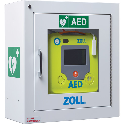 Armoire murale standard pour DEA, Zoll AED 3 Pour, Non m&eacute;dical Oxymax Inc