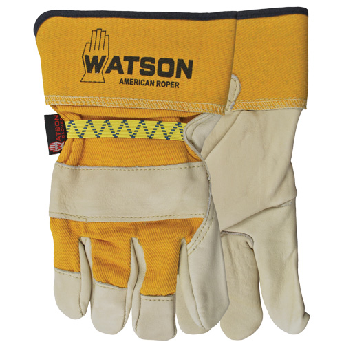 Gants pour cordeur American, Petit, Paume Cuir fleur de vache, Doubleure Coton Oxymax Inc