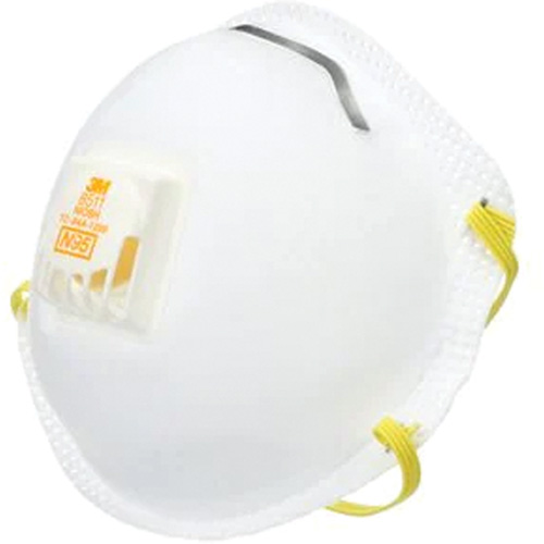 Respirateur contre les particules 8511, N95, Certifi&eacute; NIOSH Oxymax Inc