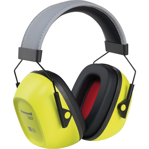 Cache-oreilles de haute visibilit&eacute; pour sons de niveau &eacute;lev&eacute; VeriShield VS130HV de Howard Leight, Bandeau, 30 NRR dB Oxymax Inc
