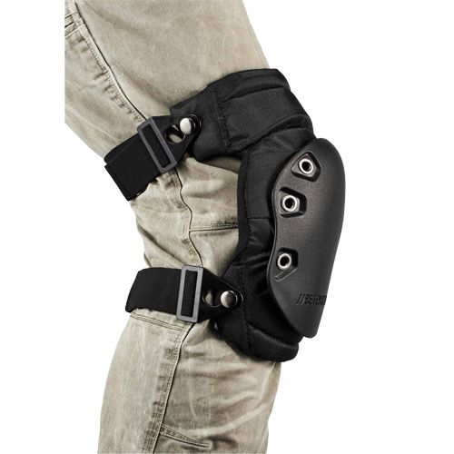 ProFlex&reg; 435 Comfort Hinged Hard Cap Knee Pads, Buckle Style, Rubber Caps, Foam/Gel Pads Oxymax Inc