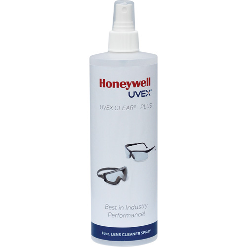 Solution de nettoyage de lentilles Uvex Clear Plus, 473 ml Oxymax Inc