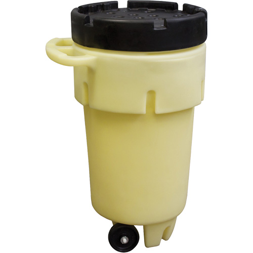 Contenant sur roues Poly-Spillpack, 50 gal. US, Mobile Oxymax Inc