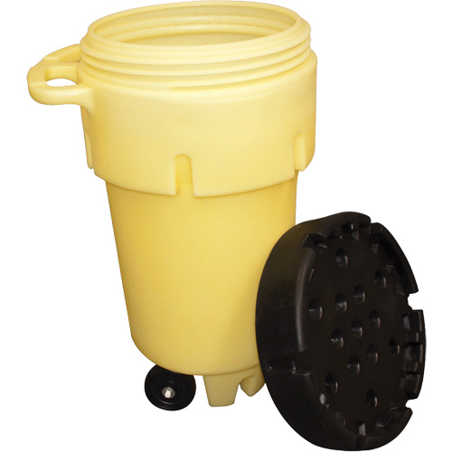Contenant sur roues Poly-Spillpack, 50 gal. US, Mobile Oxymax Inc