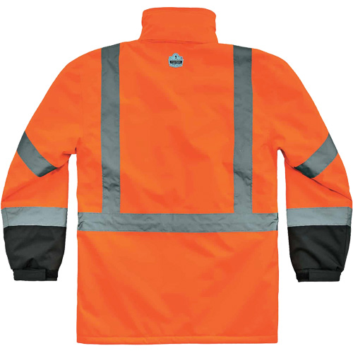 Parka thermique GloWear 8384 de Type R, Orange haute visibilit&eacute;, Grand Oxymax Inc