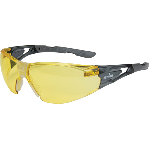 Z2900 Series Safety Glasses, Amber Lens, Anti-Scratch, ANSI Z87+/Meets/Exceeds CSA Z94.3 Oxymax Inc