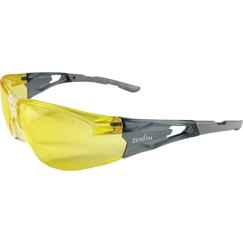Z2900 Series Safety Glasses, Amber Lens, Anti-Scratch, ANSI Z87+/Meets/Exceeds CSA Z94.3 Oxymax Inc