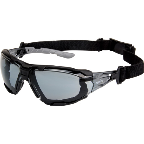 Lunettes de s&eacute;curit&eacute; s&eacute;rie Z2900 avec joint en mousse, Lentille Grise/fum&eacute;e, Anti-&eacute;gratignures, ANSI Z87+/R&eacute;pond ou surpasse la norme CSA Z94.3 Oxymax Inc