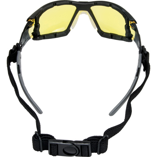 Z2900 Series Safety Glasses with Foam Gasket, Amber Lens, Anti-Scratch, ANSI Z87+/Meets/Exceeds CSA Z94.3 Oxymax Inc