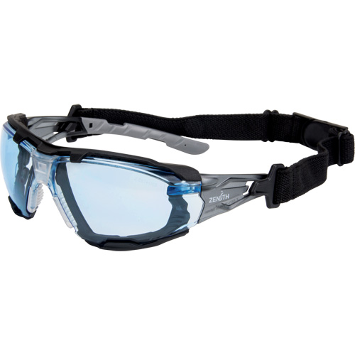 Lunettes de s&eacute;curit&eacute; s&eacute;rie Z2900 avec joint en mousse, Lentille Bleu, Anti-&eacute;gratignures, ANSI Z87+/R&eacute;pond ou surpasse la norme CSA Z94.3 Oxymax Inc