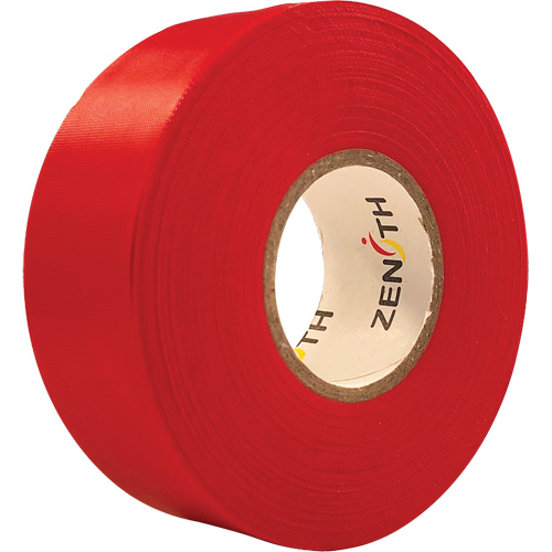 Ruban de signalisation, 1,1875" la x 164' lo, Rouge Oxymax Inc
