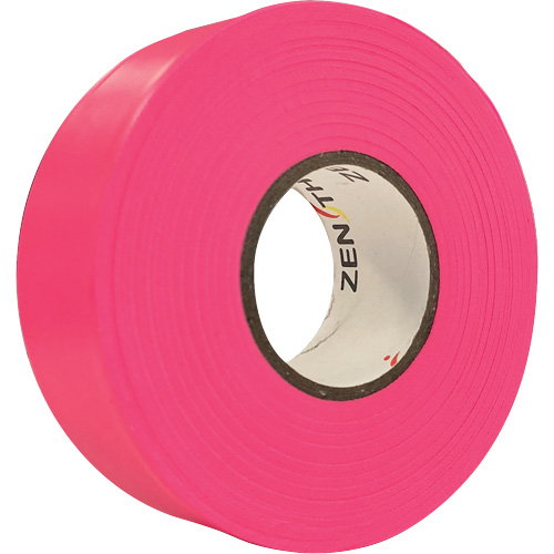 Ruban de signalisation, 1,1875" la x 164' lo, Rose fluorescent Oxymax Inc