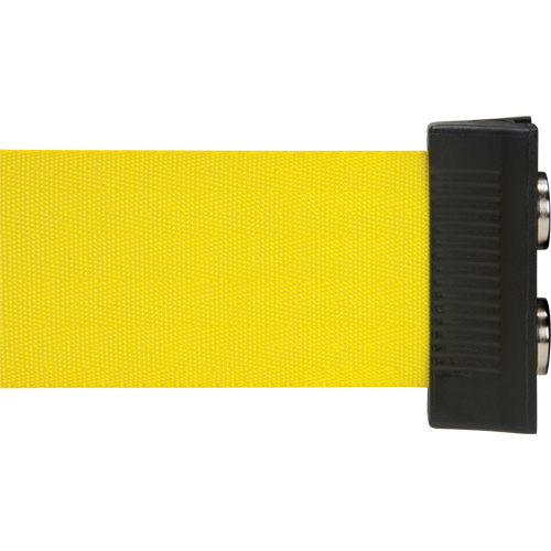 Magnetic Tape Cassette for Build-Your-Own Crowd Control Barrier, Caution Do Not Enter, 7', Yellow Tape Oxymax Inc