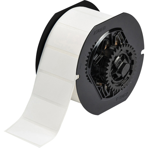 B33 Series Printer Labels, Paper, 2" L x 1" H, White Oxymax Inc