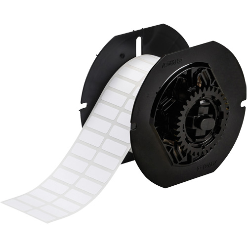 B33 Series Chemical Resistant Laboratory Labels, Polyester, 1" L x 0.375" H, White Oxymax Inc