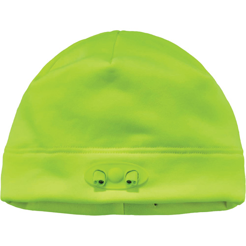 Bonnet N-Ferno &agrave; lumi&egrave;res DEL, Taille unique, Vert lime haute visibilit&eacute; Oxymax Inc