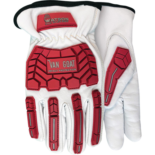 Gants r&eacute;sistant aux impacts et aux coupures Van Goat, T-petit, Paume en Ch&egrave;vre, Poignet &agrave; enfiler Oxymax Inc