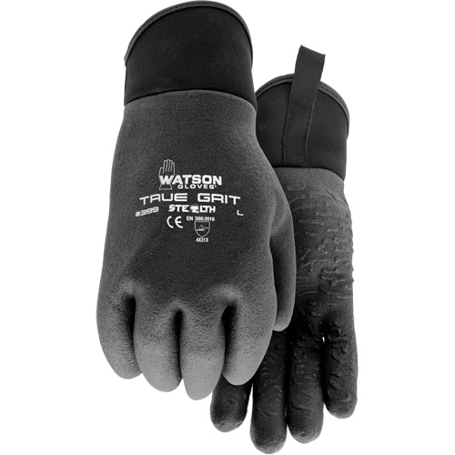 True Grit Coated Gloves, Small, Foam PVC Coating, Nylon Shell Oxymax Inc