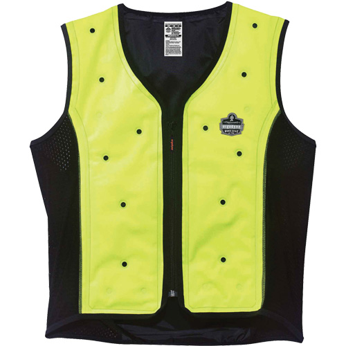 Chill-Its&reg; 6685 Dry Cooling Vest, 4X-Large, High Visibility Lime-Yellow Oxymax Inc