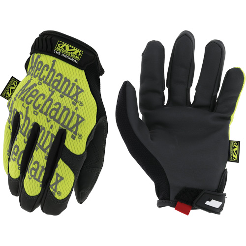 Original&reg; High-Visibility Work Gloves, Synthetic Palm, Size Medium/9 Oxymax Inc