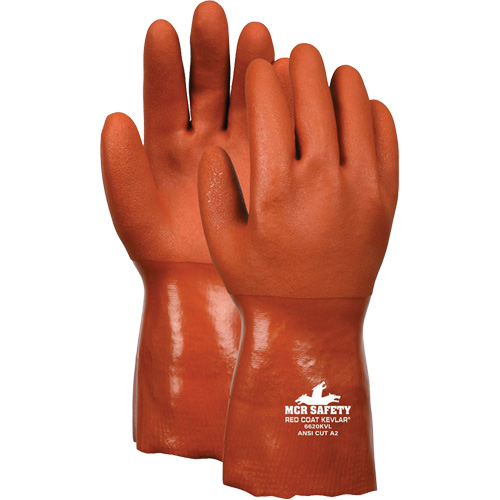 Redcoat Cut Resistant Gloves, Size 3X-Large, PVC Coated, Kevlar&reg; Shell, ASTM ANSI Level A2/EN 388 Level 3 Oxymax Inc