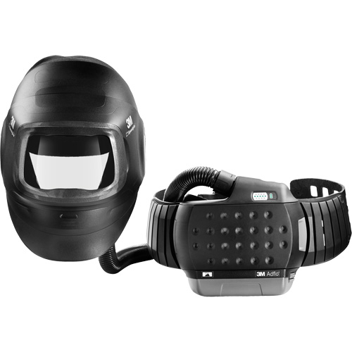 Adflo High-Altitude PAPR System, Welding Helmet, Lithium-Ion Battery Oxymax Inc