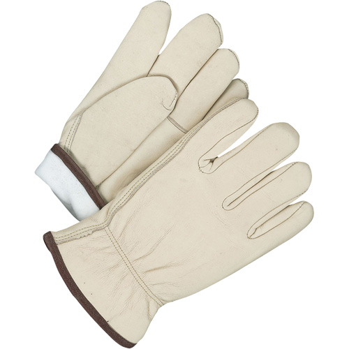 Driver/Roper Gloves, 10, Grain Cowhide Palm, Thinsulate Inner Lining Oxymax Inc