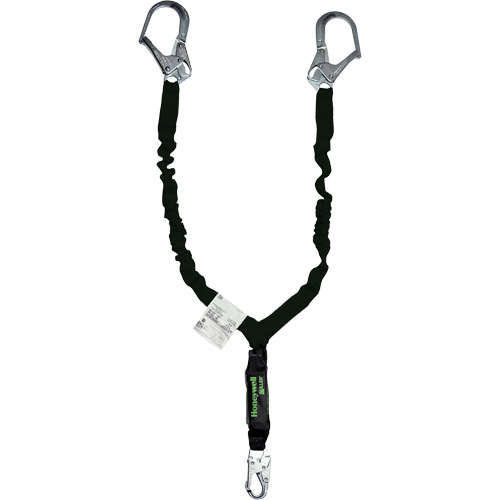 Miller&reg; Arc-Rated Shock-Absorbing Lanyard, 6', Locking Snap Hook Center, Locking Snap Hook Leg Ends, Kevlar&reg; Oxymax Inc
