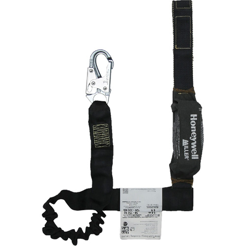 Miller&reg; Arc-Rated Shock-Absorbing Lanyard, 6', Locking Snap Hook Center, Locking Snap Hook Leg Ends, Kevlar&reg; Oxymax Inc