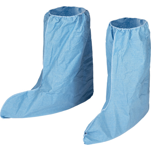 Couvre-bottes ignifuges Pyrolon Plus 2, T-Grand, Tissu ignifug&eacute;, Bleu Oxymax Inc