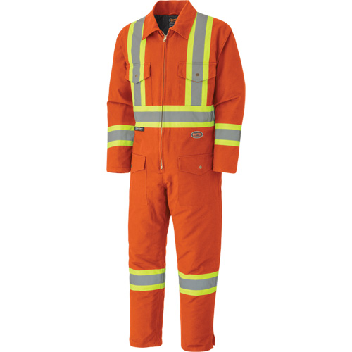 5540A Quilted Coveralls, 2X-Large, Orange Oxymax Inc