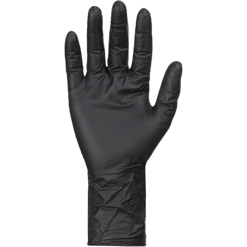 Gants jetables KeepKleen, Petit, Nitrile, 8 mils, Sans poudre, Noir Oxymax Inc
