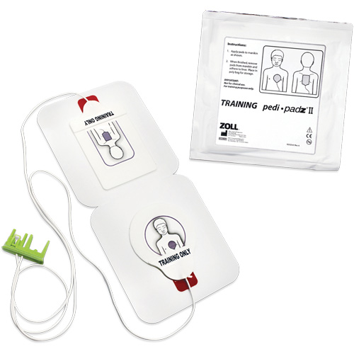 &eacute;lectrodes de formation Pedi Padz II, Zoll AED Plus Pour, Non m&eacute;dical Oxymax Inc