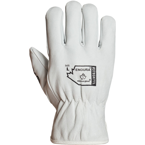 Gants de conducteur doubl&eacute;s pour l'hiver Endura, T-Grand, Paume en Cuir fleur de ch&egrave;vre, Thinsulate Oxymax Inc