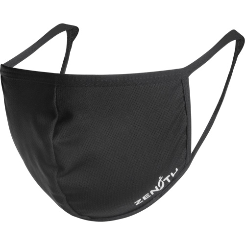 Masques r&eacute;utilisable &agrave; deux couches, Polyester, Noir Oxymax Inc
