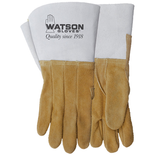 Buckweld Welder's Gloves, Split Elkhide, Size 8 Oxymax Inc