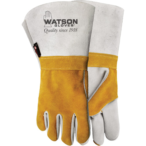 Gants de soudeur Wopper, Cuir de vache refendu, Taille 10 Oxymax Inc