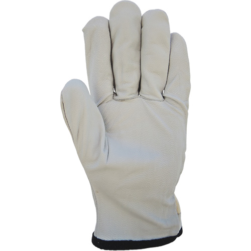 Gants de conducteur &agrave; dos en coton, Grand, Paume en Cuir fleur de ch&egrave;vre Oxymax Inc