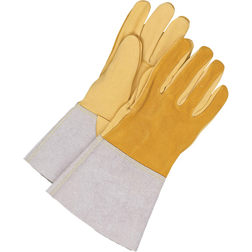 Welder Gloves, Grain Deerskin, Size Small Oxymax Inc