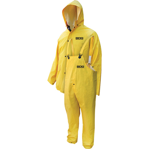 Deny 3-Piece FR Rainwear Suit, 5X-Large, Yellow Oxymax Inc