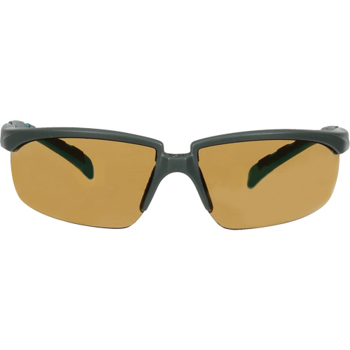 Lunettes de s&eacute;curit&eacute; de la s&eacute;rie Solus 2000, Lentille Brun, Antibu&eacute;e/Anti-&eacute;gratignures, ANSI Z87+ Oxymax Inc