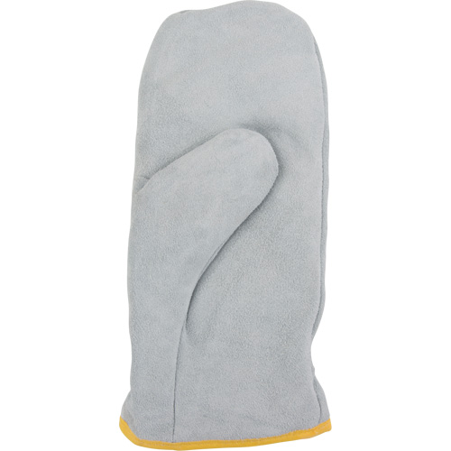 Mitaines dhiver en grain fendu doubl&eacute;es de boa, Taille Taille unique, Mitaine Oxymax Inc