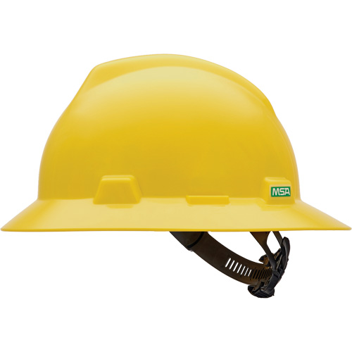 V-Gard&reg; Slotted Full-Brim Hardhat, Meets CSA Type 1, Quick-Slide Suspension, Non-Vented Oxymax Inc
