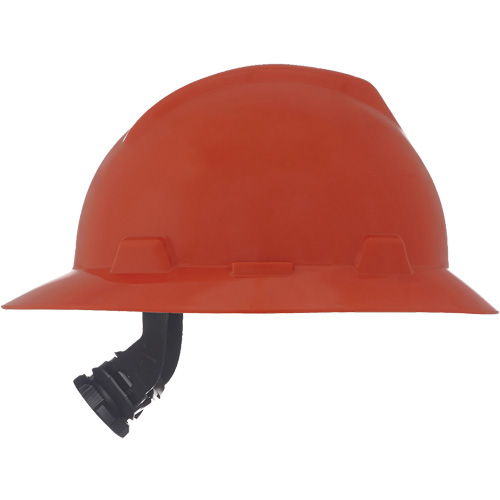 V-Gard&reg; Slotted Full-Brim Hardhat, Meets CSA Type 1, Ratchet Suspension, Non-Vented Oxymax Inc