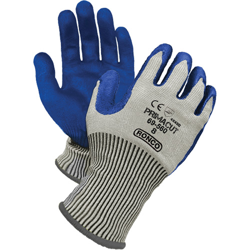 Gants r&eacute;sistant &agrave; la coupe PrimaCut, Taille 8, Calibre 13, Rev&ecirc;tement Nitrile, Enveloppe en PEHP, ANSI/ISEA 105 niveau 4/EN 388 niveau 5 Oxymax Inc