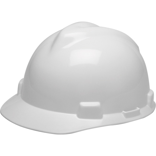 Casque de s&eacute;curit&eacute; avec rainures GREEN V-Gard, R&eacute;pond aux normes CSA type 1, Suspension Rochet Oxymax Inc