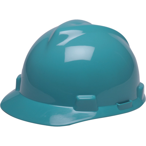 Casque de s&eacute;curit&eacute; avec rainures GREEN V-Gard, R&eacute;pond aux normes CSA type 1, Suspension Rochet Oxymax Inc