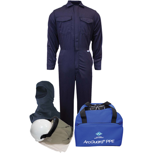 Tecgen Small FR Coverall Kit, 8 cal/cm² Oxymax Inc