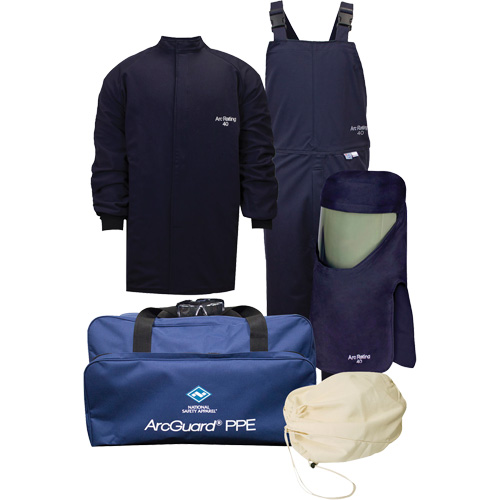 Arcguard Revolite Small Arc Flash Suit Kit with Lift Front Hood, 40 cal/cm² Oxymax Inc